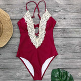 Sexy Lace One Piece Swimsuit