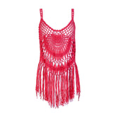 Hot 2019 New Women Summer Knitted Beach Dress Lace Crochet Bikini Cover Up Swimwear Bathing Suit Female Swimwear Cover Ups